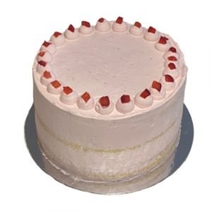 Erdbeere Torte | Vanille fluffy sponge cake mit Erdbeere Creme | konditorei 1090 wien