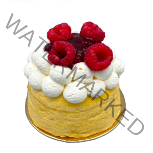 Vanille cheesecake Himbeere Marmelade