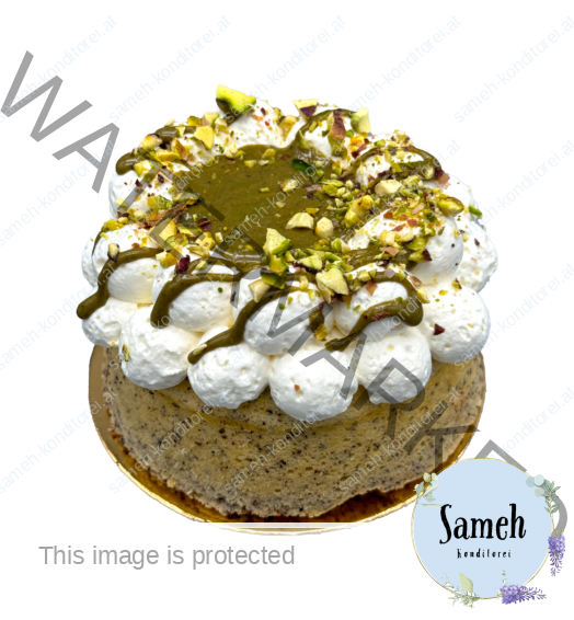 Mohn cheesecake Pistazie