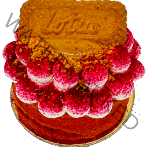 Red velvet cheesecake Lotus