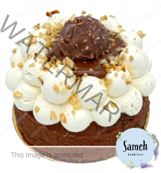 Schoko cheesecake  Ferrero Rocher