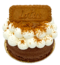 Schoko cheesecake Lotus<span> - </span>S-12cm-3Persone