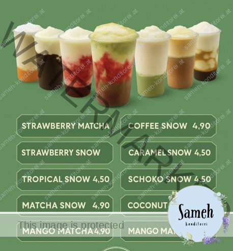 Drink Menu