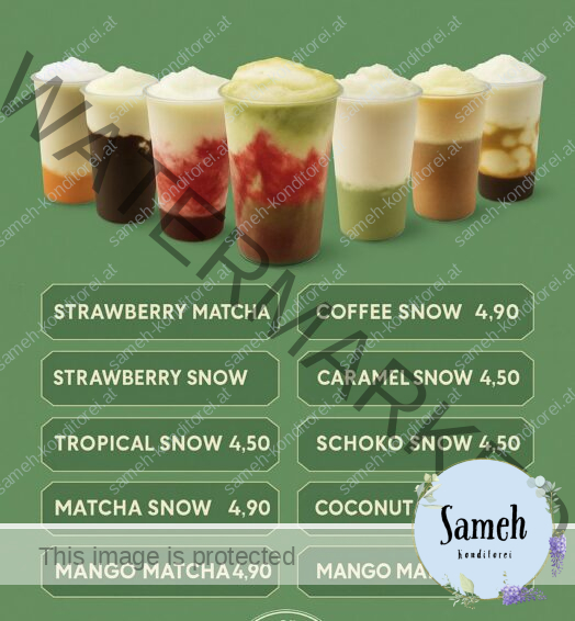 Drink Menu